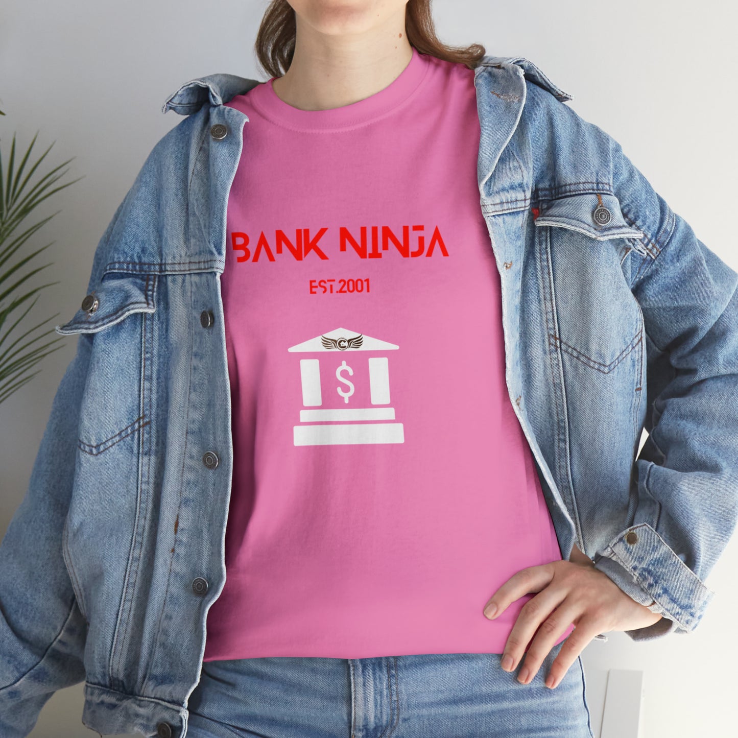 Bank Ninja Unisex Heavy Cotton Tee